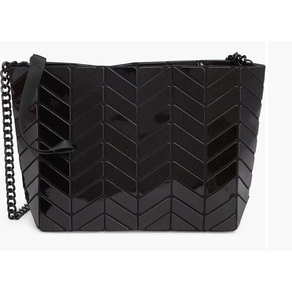 Patrizia Luca Chevron Convertible Clutch 10 x 7 x 3 - Picture 1 of 4